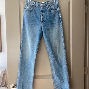 agolde 90’s pinch waist in navigate size 27